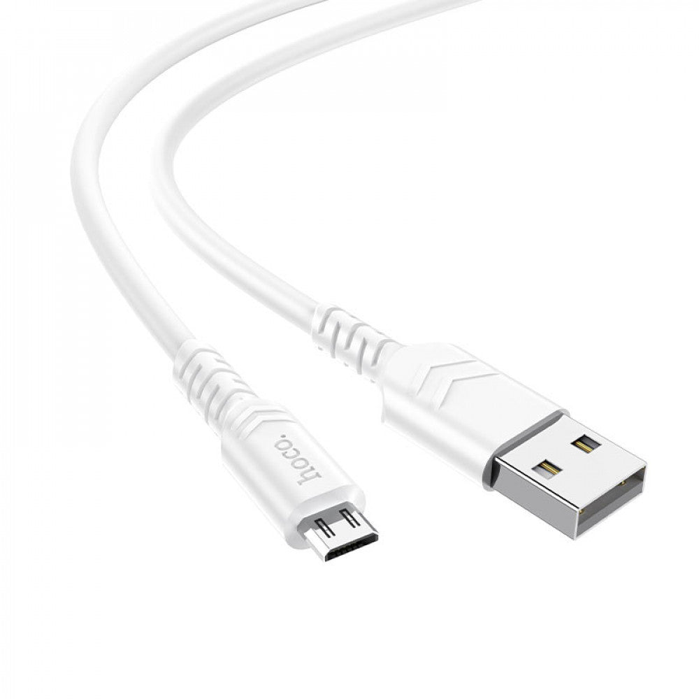 Кабель Micro 2.4A (1m) Hoco X62 — Black