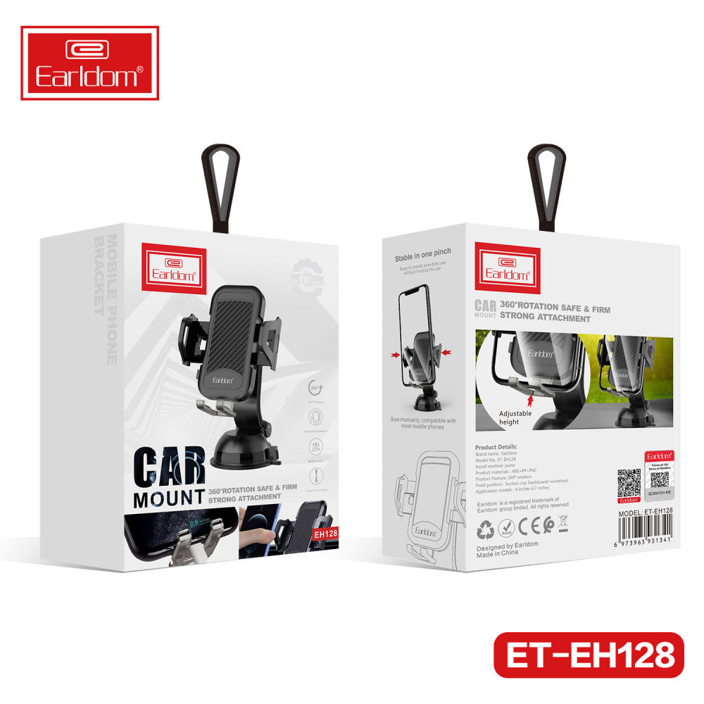Автотримач розсувний на присосці Earldom ET-EH128