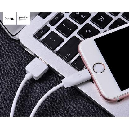 Кабель USB C 2.1A (1m) Hoco X1 — White