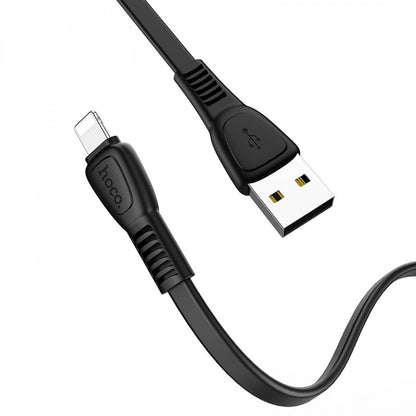 Кабель Lightning 2.4A (1m) Hoco X40 — Black