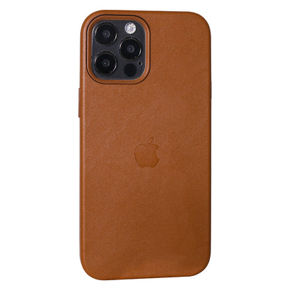 Leather Case with MagSafe iPhone 12 Mini — Brown