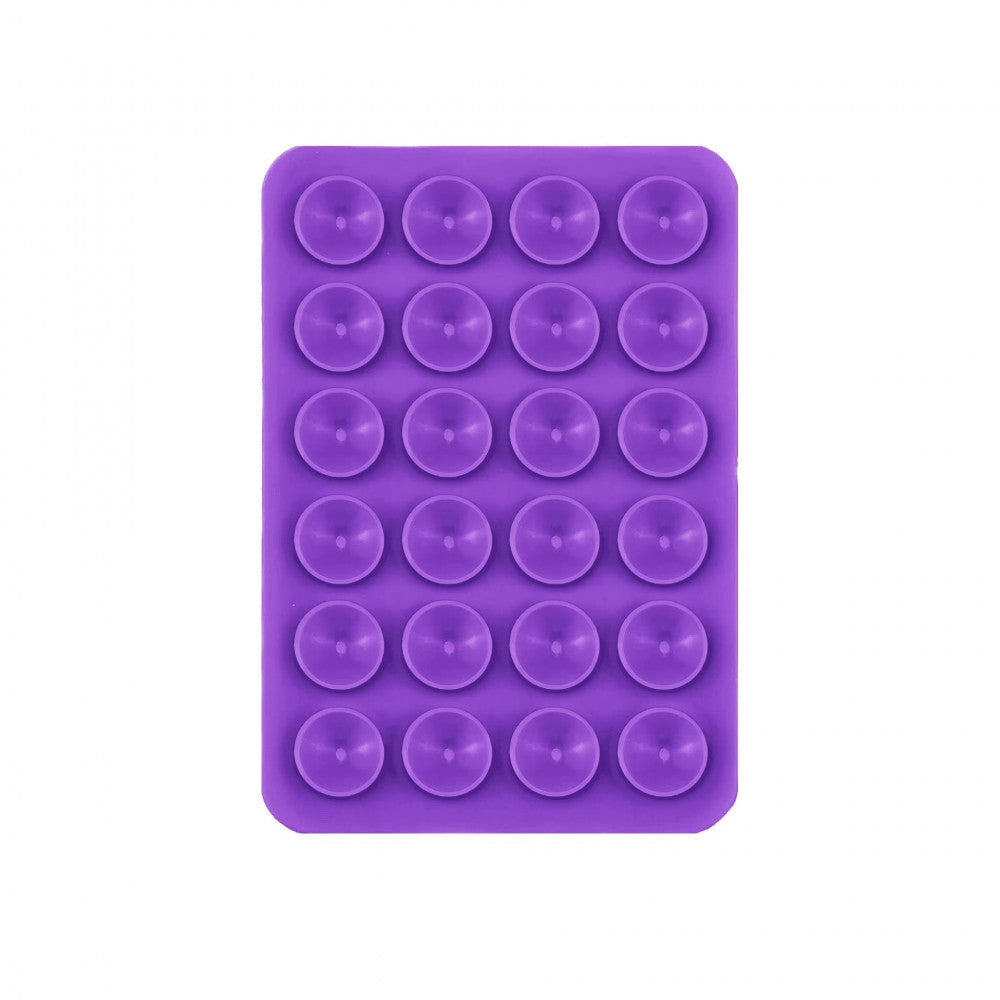 Тримач-присоска для телефону Double Side Silicone — Purple 5*8