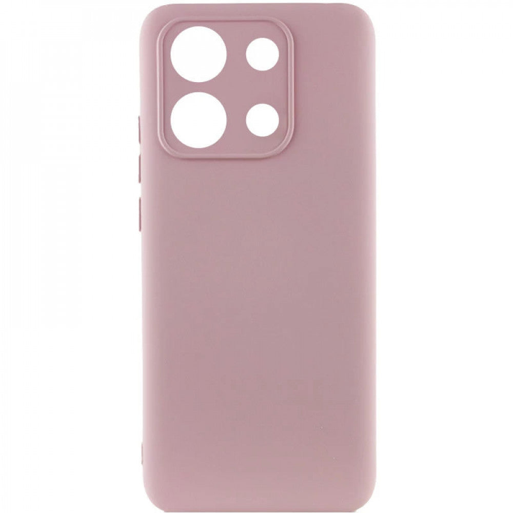 Original Silicone Case Xiaomi Redmi Note 14 4G — Pink Sand
