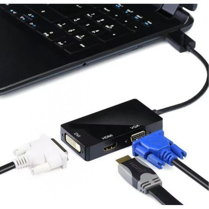 Переходник DP to VGA HDMI DVI 3 in 1