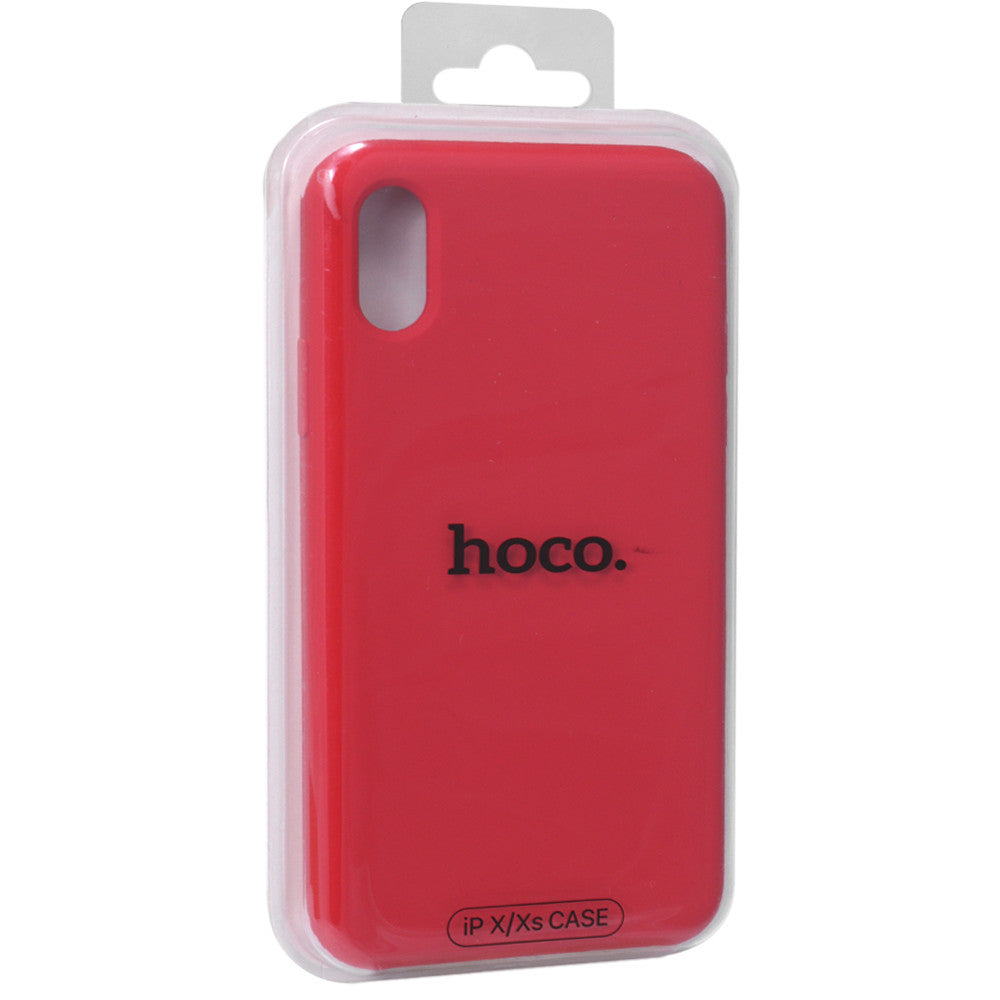 Hoco Pure Series Protective Case Apple iPhone X ; Apple iPhone Xs Red