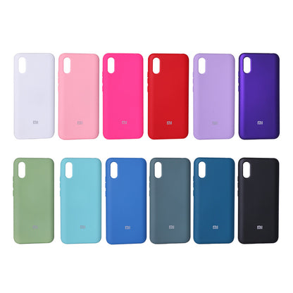 Накладка Чехлы Original Silicone Case Xiaomi Redmi 9A — Black