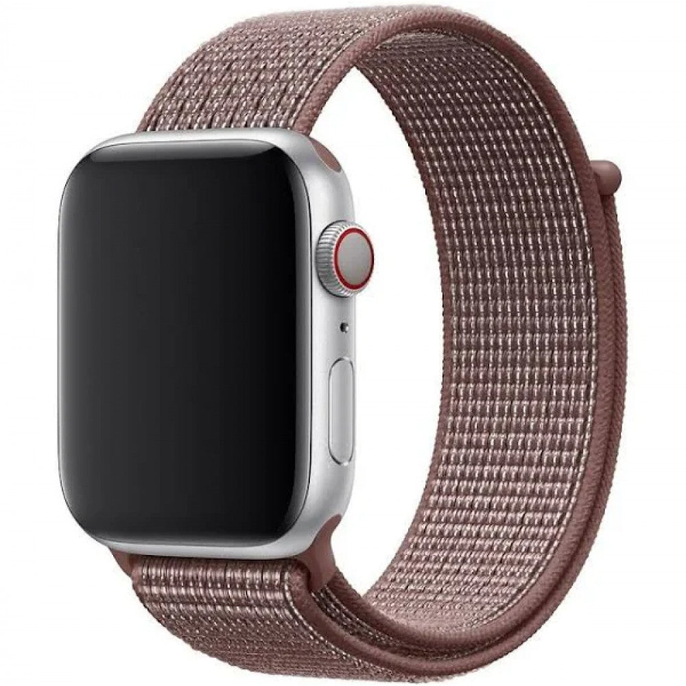 Ремінець Nylon Loop Apple Watch 38 mm 40 mm 41 mm — Pink