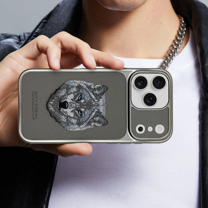 Накладка Чехлы Polo Savanna Leather Case iPhone 17 Pro — Wolf
