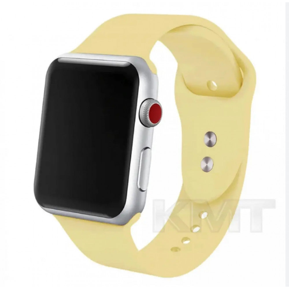 Ремінець Sport Band Apple Watch 42 mm 44 mm 45 mm 49 mm — Shine Yellow