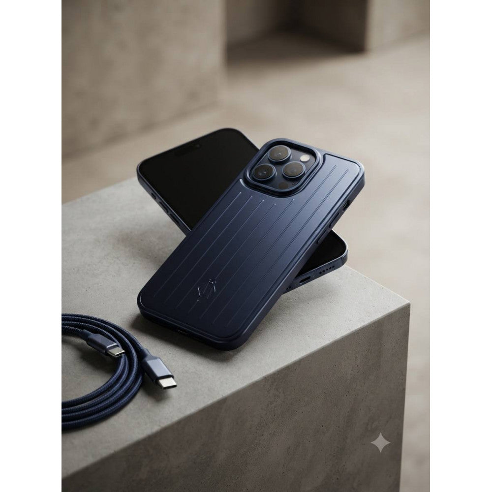 Rimova Metal Case iPhone 13/14 — Blue