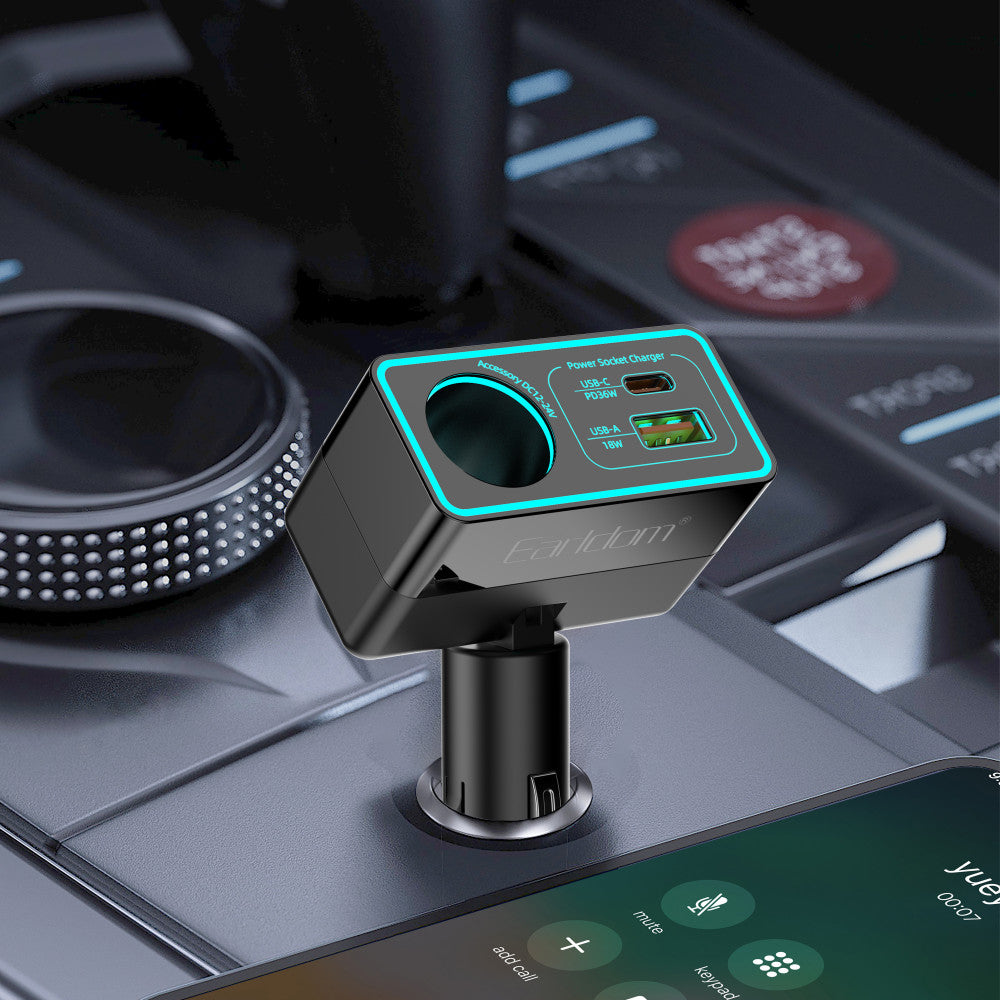 Разветвитель прикуривателя | 1S | 1P | 1U — Earldom ET-CS5