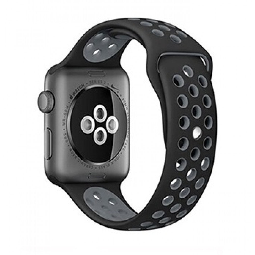 Ремінець Sport Nike — Apple Watch 42 mm | 44 mm | 45 mm | 49 mm — Black
