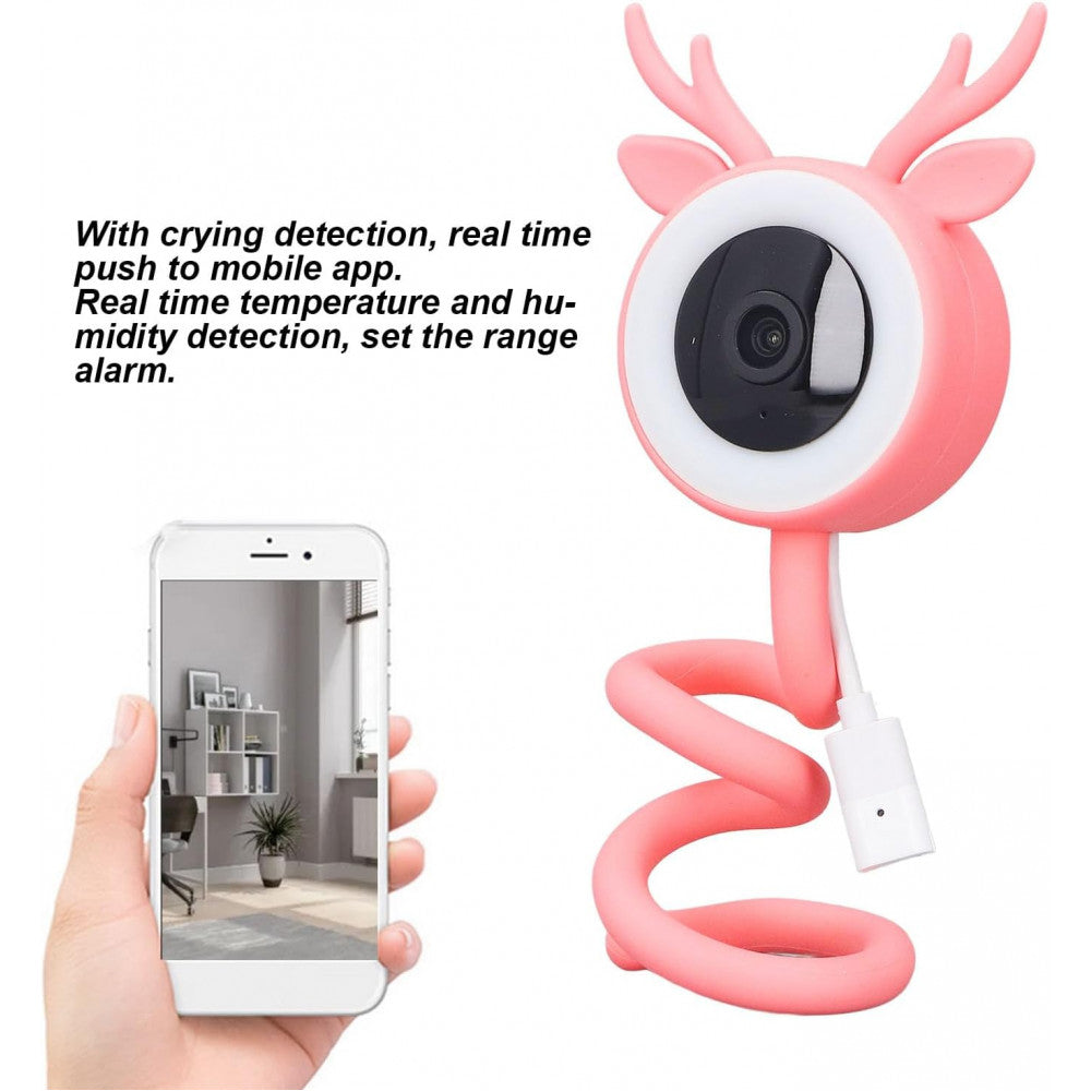 IP Camera Video Baby Monitor 4MP 1440P  — Blue