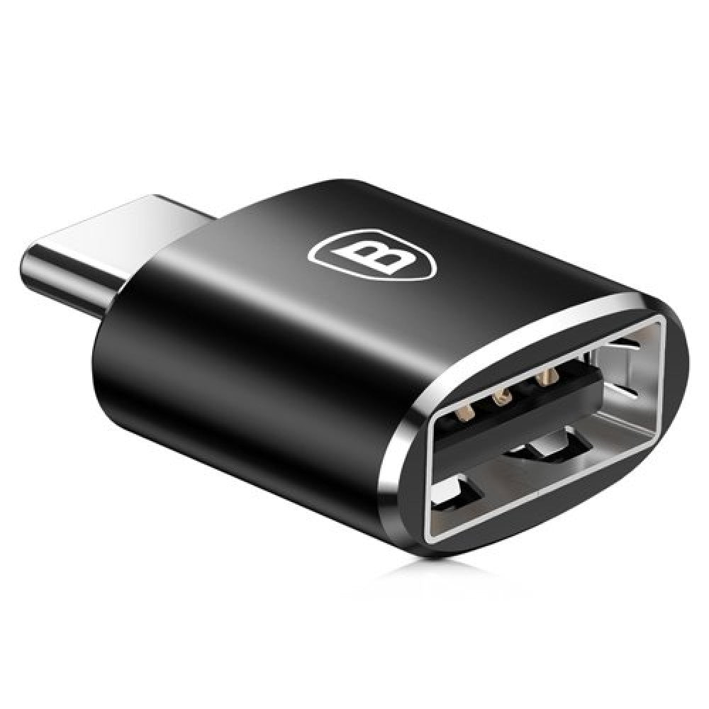 Adapter OTG USB C To USB — Baseus (CATOTG-01) Black — CATOTG-01 Black