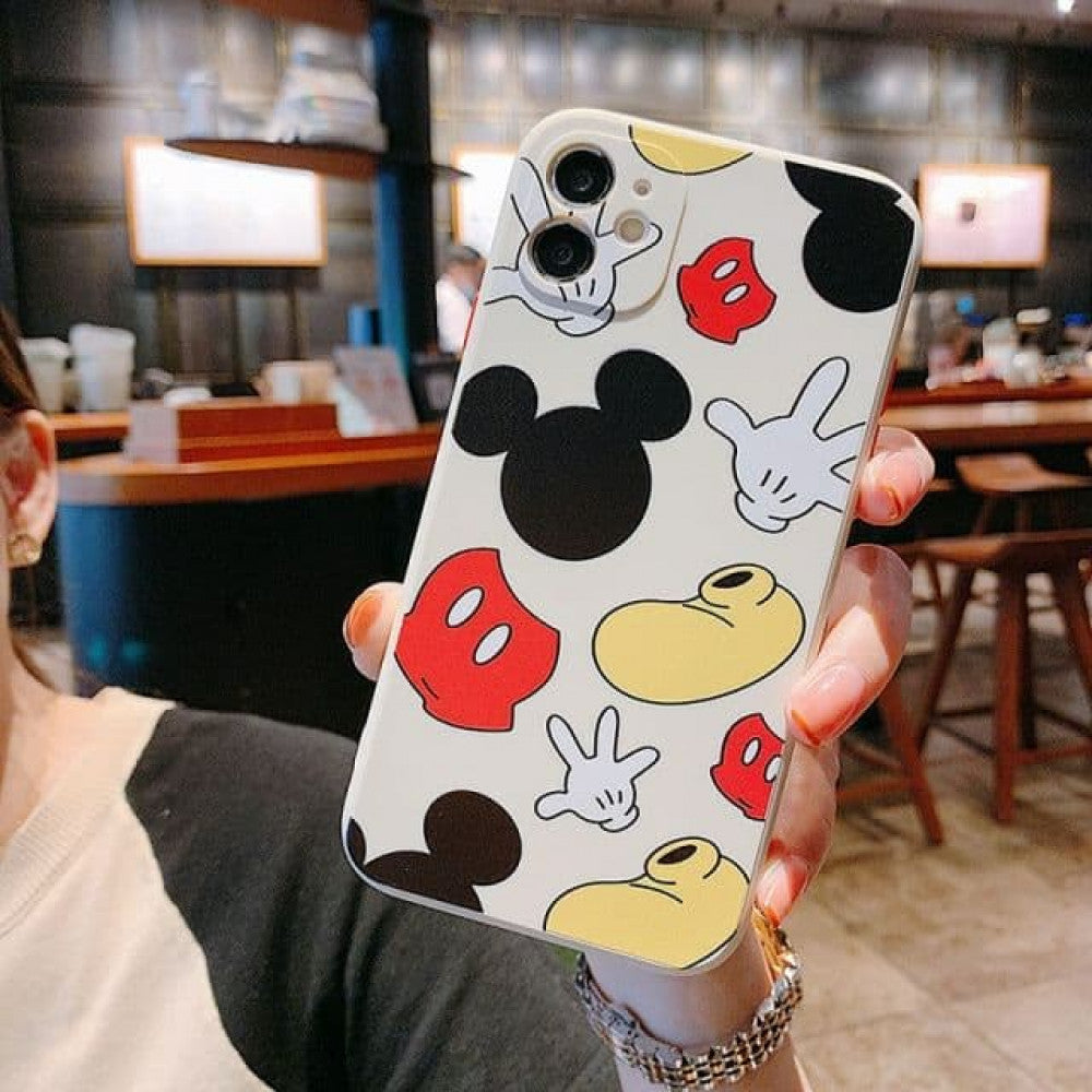 Silicone Cool Cartoon Mouse TPU Case iPhone 12 6.1" — Design 2