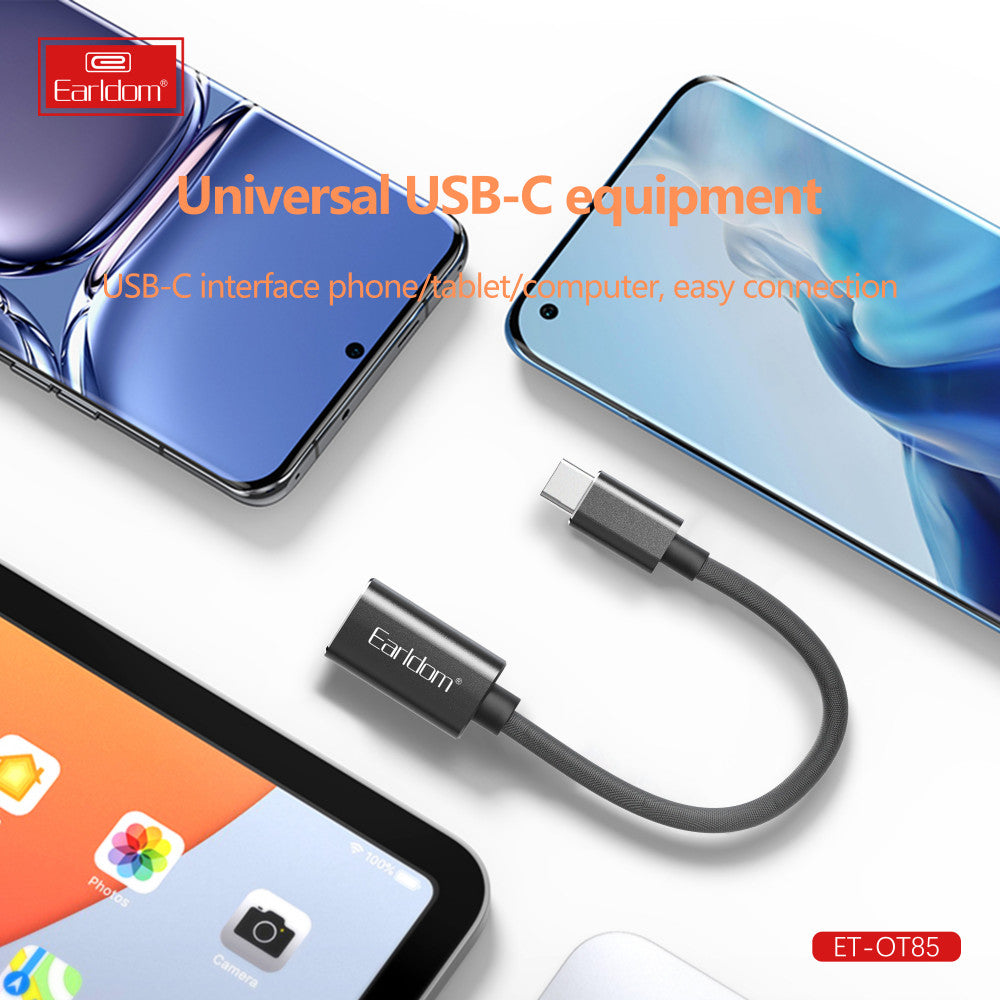 Adapter OTG USB C To USB Earldom ET-OT85