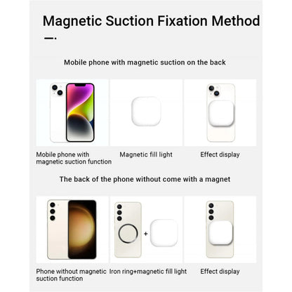 Селфи вспышка аккумуляторная F-622  с MagSafe и прищепкой