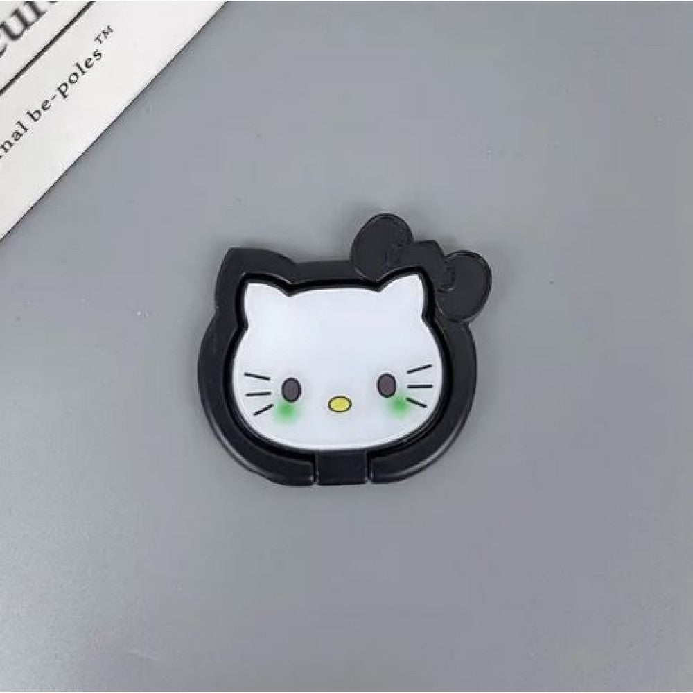 Кольцо держатель « Hello kitty »  — Black