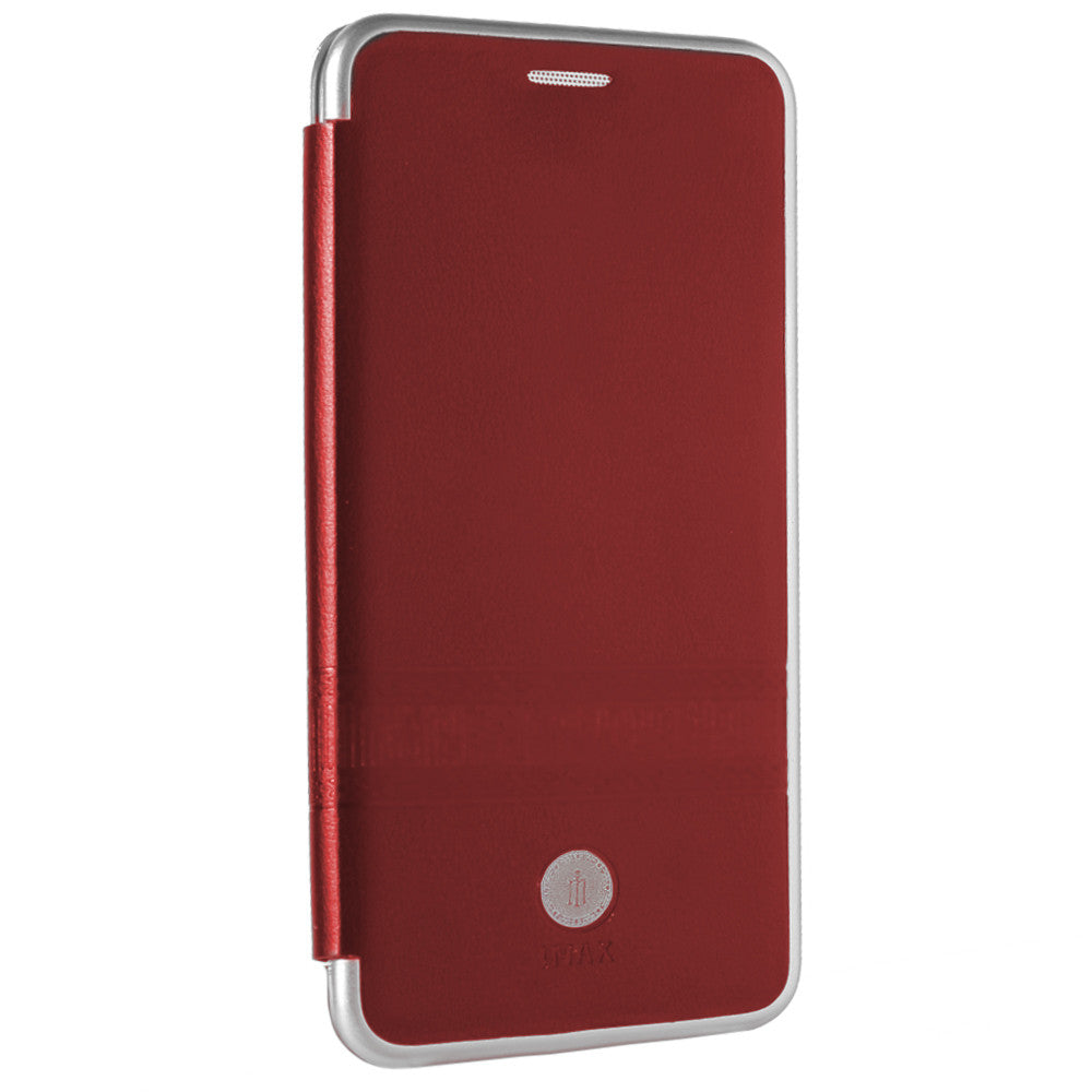 Leather Book Case Xiaomi Mi 8 iMax L — Red