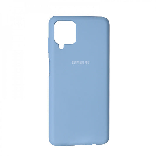 Original Silicone Case Samsung A12 (A125) — Lilac