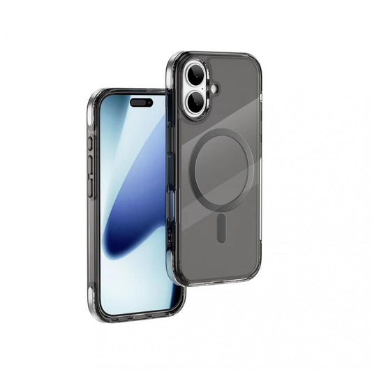 Накладка Чехлы Titanium Case With MagSafe MCC-702 — iPhone 17  — Transparent Black
