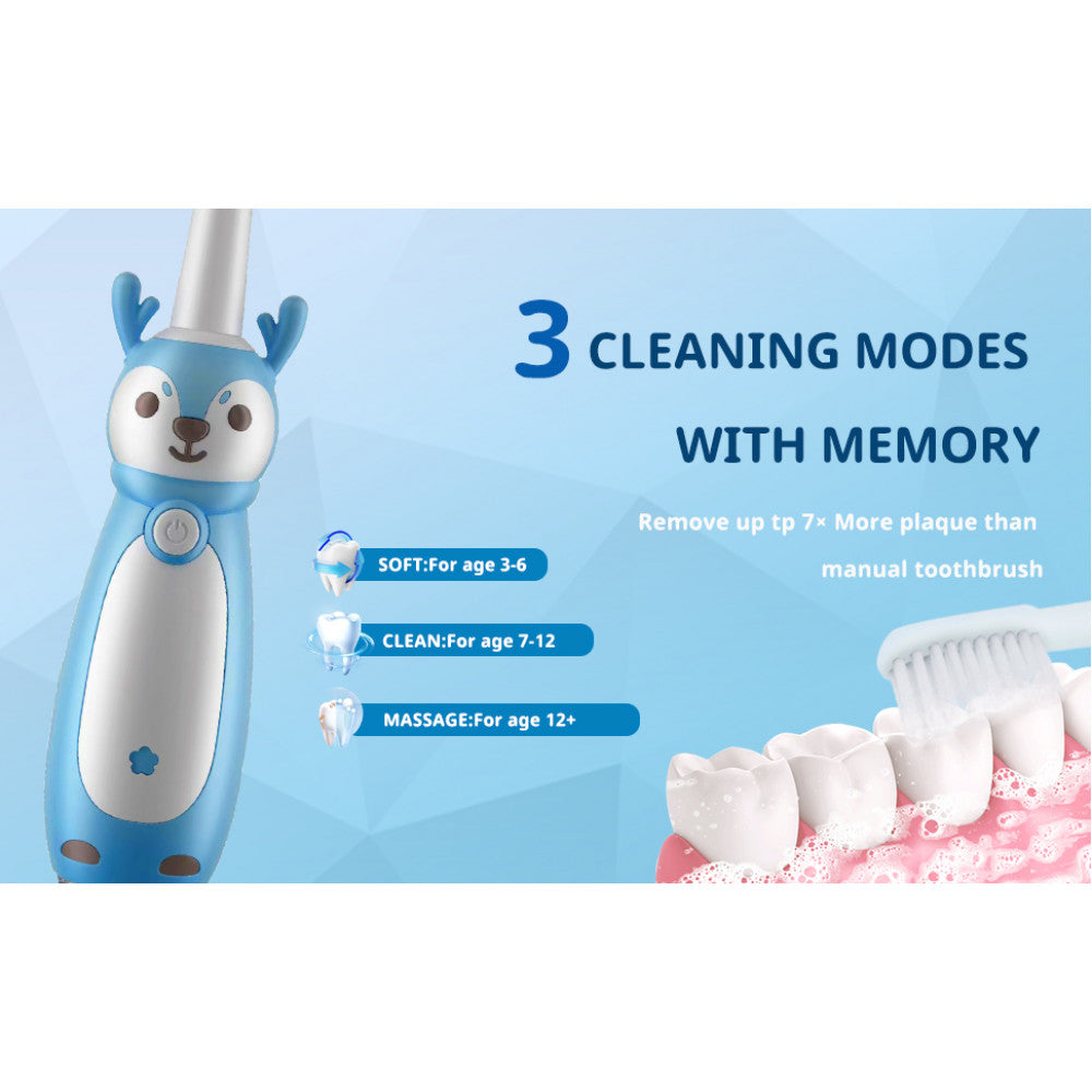 Детская зубная щетка Electric Toothbrush MD-807A