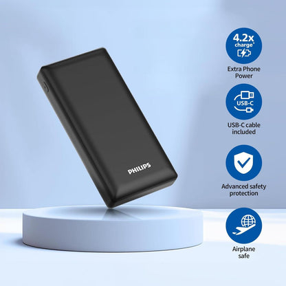 Power Bank 20000 mAh | PD20W — Philips Original (24 pcs in box)