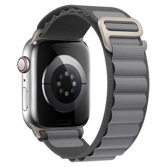 Ремінець Alpine Loop Design Apple Watch 42 mm 44 mm 45 mm 49 mm — Dark Grey