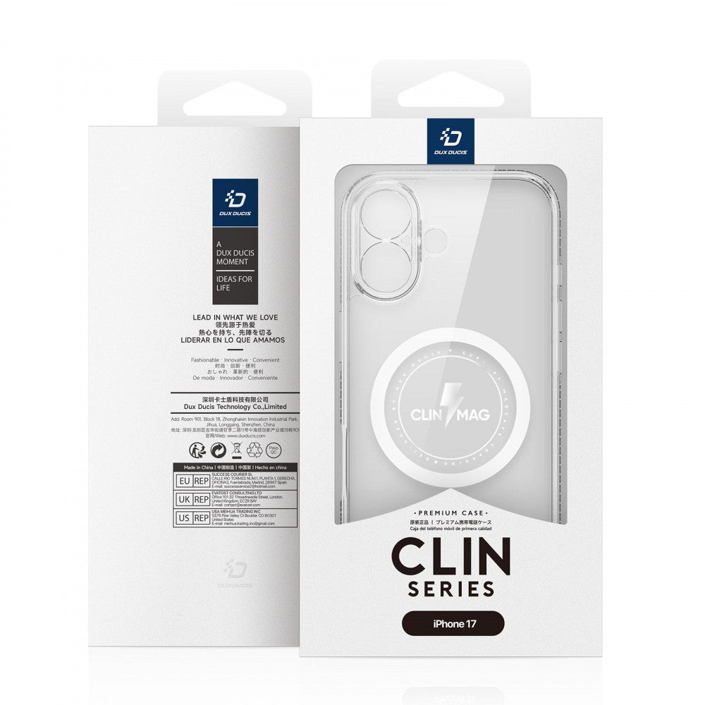 Накладка Чехлы Clin Mag Case With MagSafe — iPhone 17