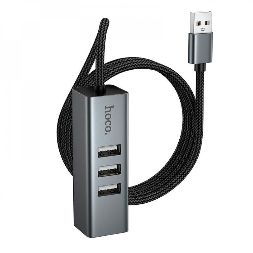 HUB USB To 3 USB3.0 & RJ45 Hoco HB1D