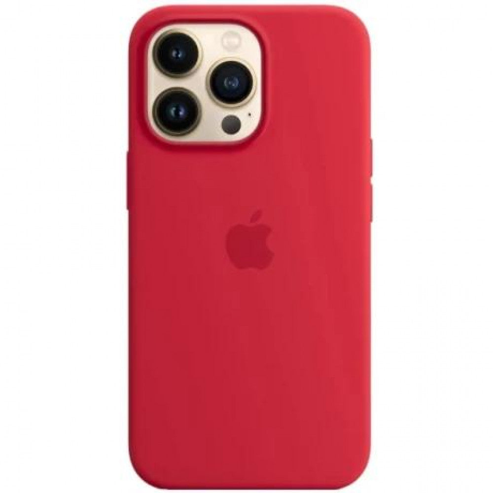 Original Silicone Case Full Size iPhone 14 6.1" — New Brown (80)