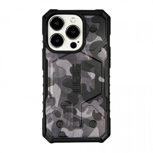 Приключения UAG магнитный чехол iPhone 16 Плюс — Камуфляжный черный