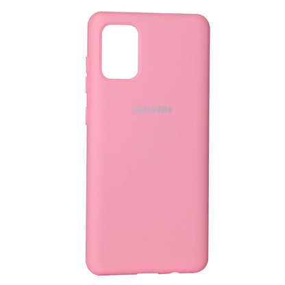 Original Silicone Cover Case Samsung M31S — Pink