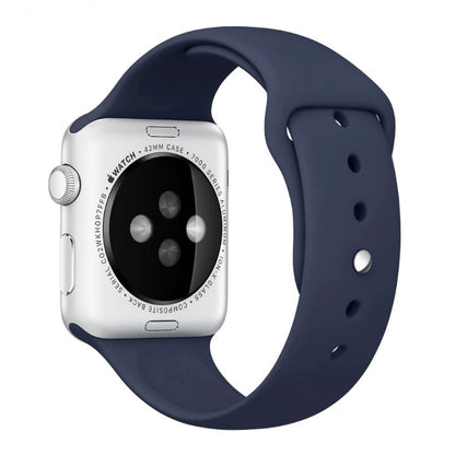 Ремінець Sport Band Apple Watch 38 mm 40 mm 41 mm — Midnight Blue (8)