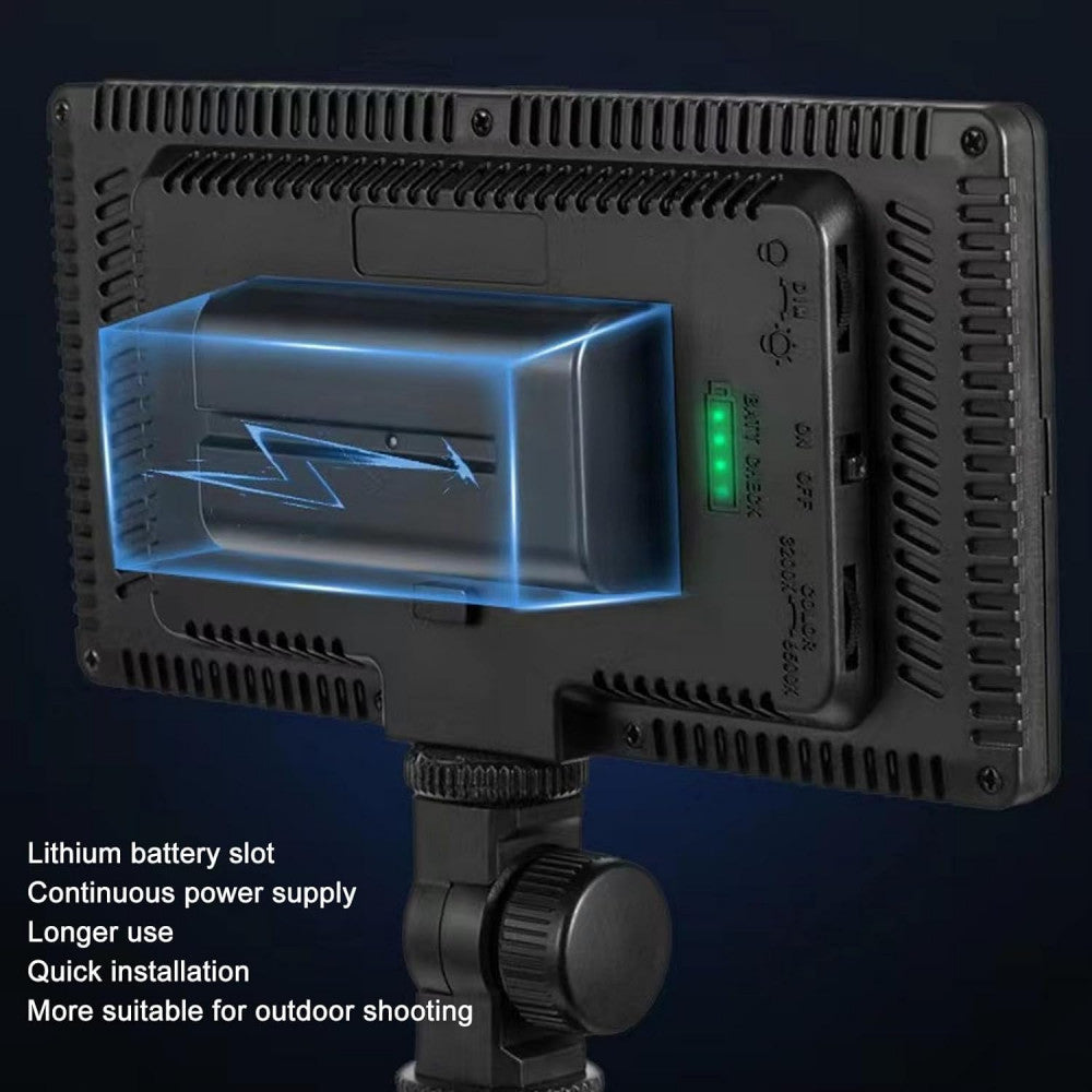 Лампа відеосвітло LED - 416 17x59x31cm