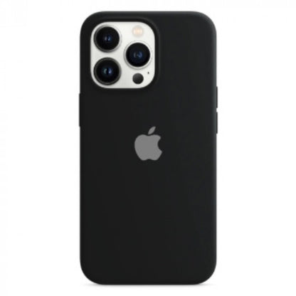 Original Silicone Case Full Size iPhone 15 Pro Max — Black (18)