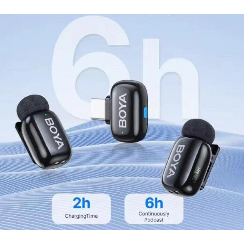 Беспроводной микрофон для телефона BOYA Mini-23
