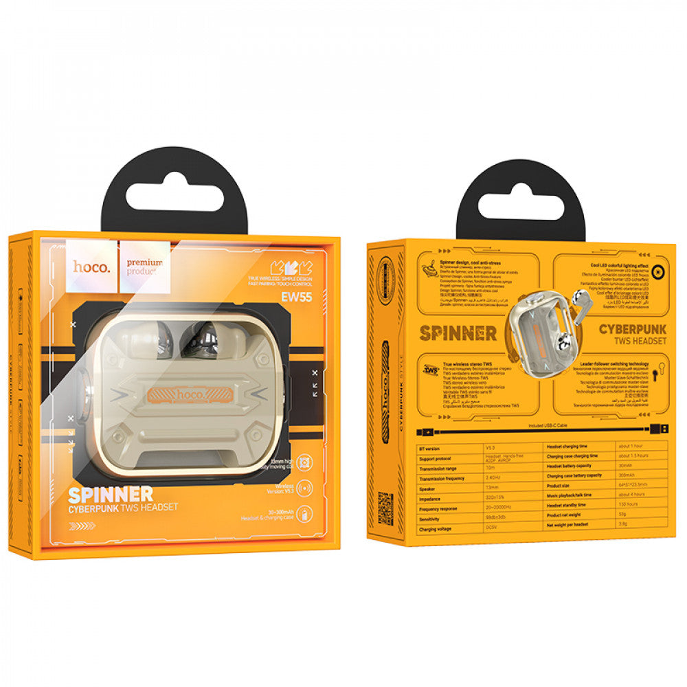 TWS Bluetooth Headset Hoco EW55 — Gold