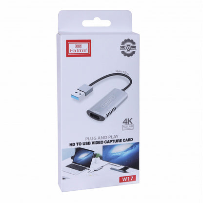 Переходник 4K HDMI - USB Earldom ET-W17