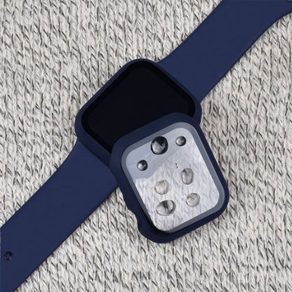 Ремінець Silicon & Glass Apple Watch 38 mm 40mm — Blue