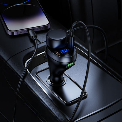 Car Charger | 60W | PD | USB | 2 USB-C |  — Hoco Z61A