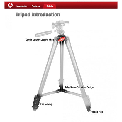 Tripod Stand 1.35m |  | TAOTRONICS VT-831 | Multifunctional |