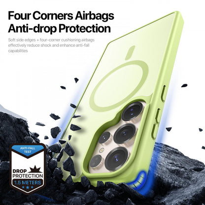 Накладка Чехлы Yind Case With Magsafe — Samsung S25 Ultra — Black