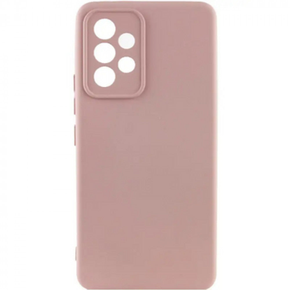 Original Silicone Case Samsung A33 (SM-A336) — Pink Sand