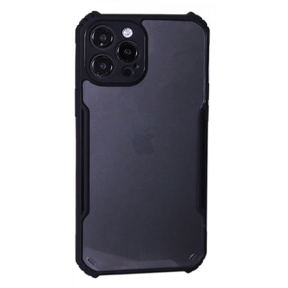 Bracket TPU Plastic Case  iPhone 12 Pro Max 6.7" — Black