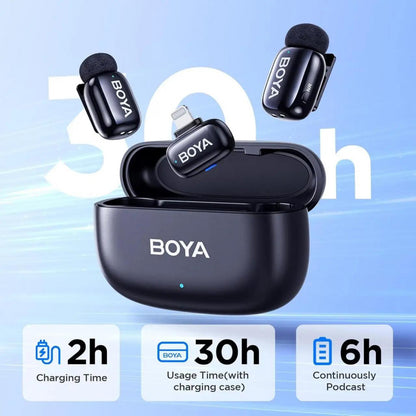 Беспроводной микрофон для телефона BOYA Mini-15