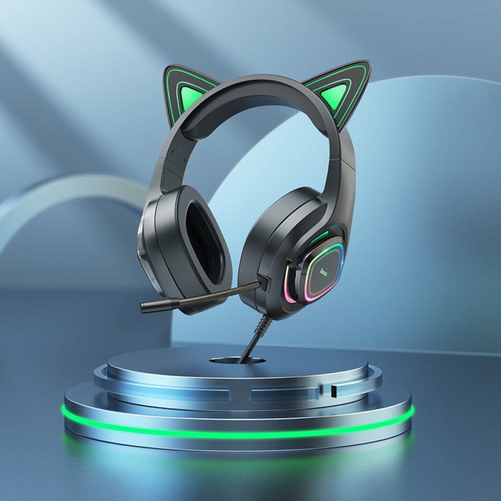 Gaming Headset — Hoco W107  — Elf Cat