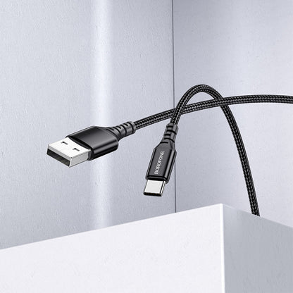 Кабель USB C 2.4A (1m) — Borofone BX54 — Black