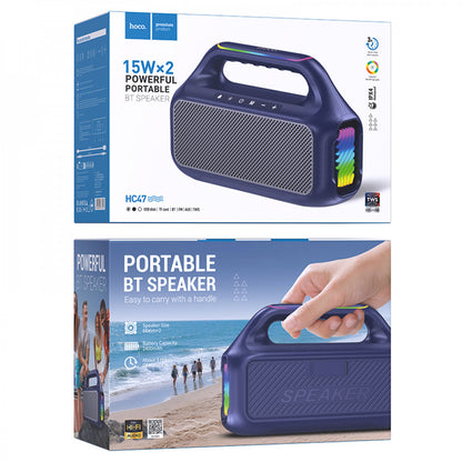 Bluetooth Speaker Hoco HC47 — Blue