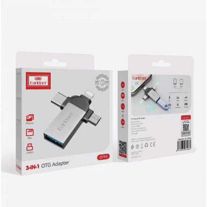 Adapter OTG USB3.0 To Micro USB , Lightning , USB C — Earldom ET-OT93